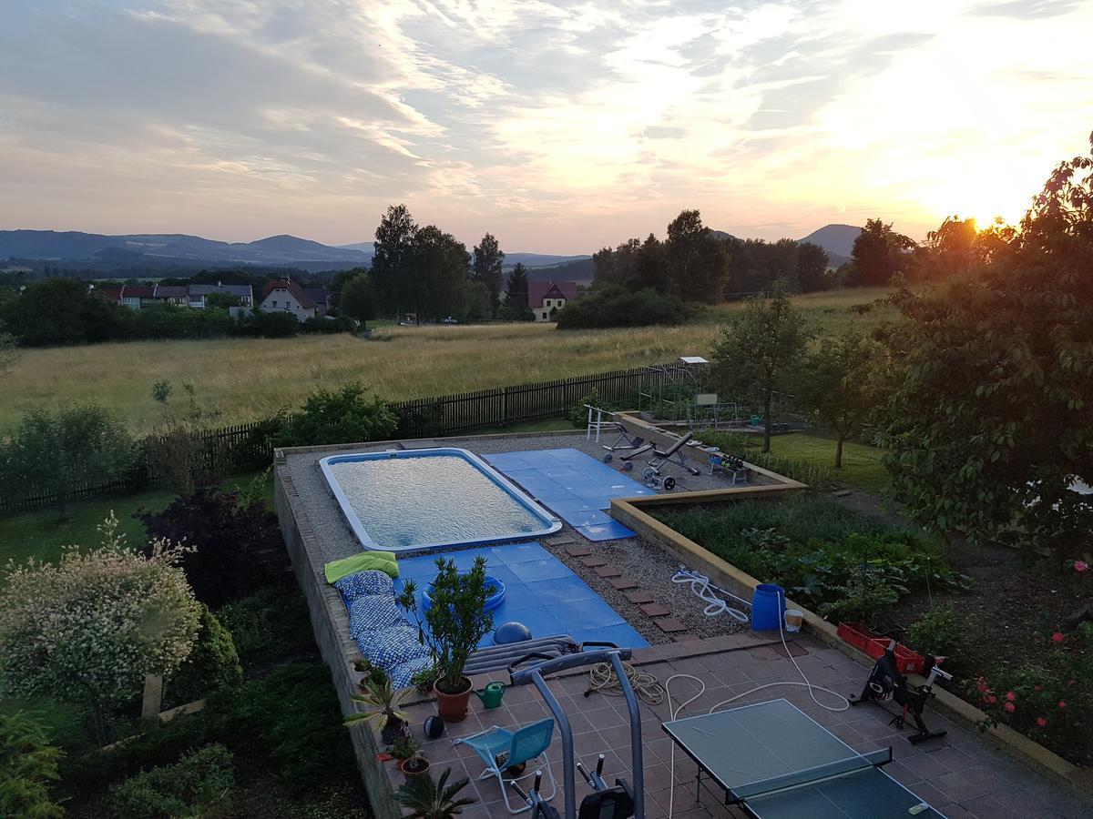 Vila Na Skalce Česká Kamenice Eksteriør bilde